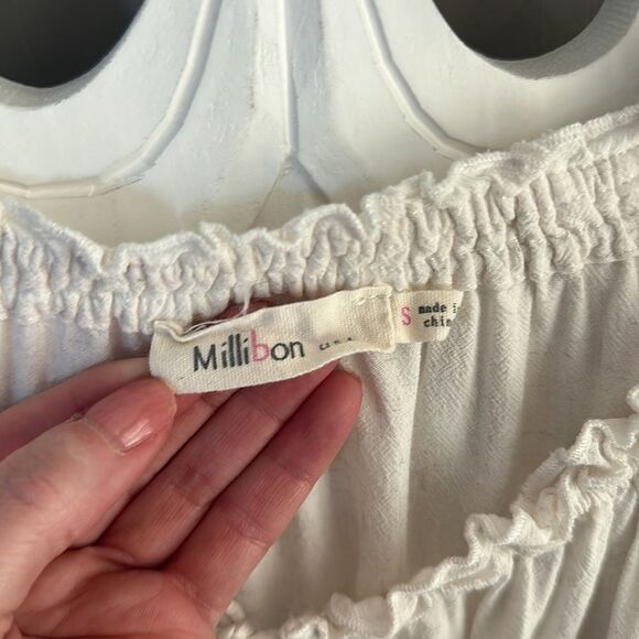 Ivory Peasant Top - Picture 3 of 8